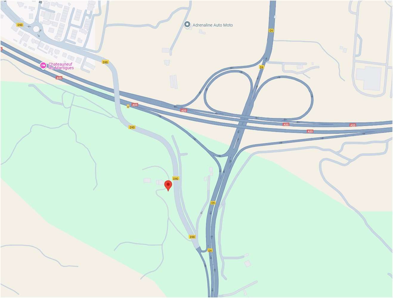 Comment rejoindre la côte bleue à vélo ???sans passer par le rove ou martigues?